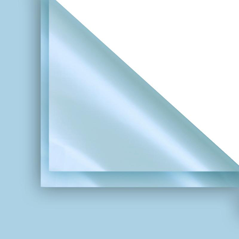 Papel de embrulho BOPP de flores de cor sólida dourada fantasia MYHC-36