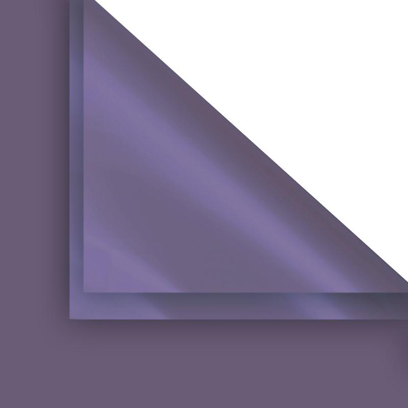 Papel de embrulho BOPP de flores de cor sólida dourada fantasia MYHC-36