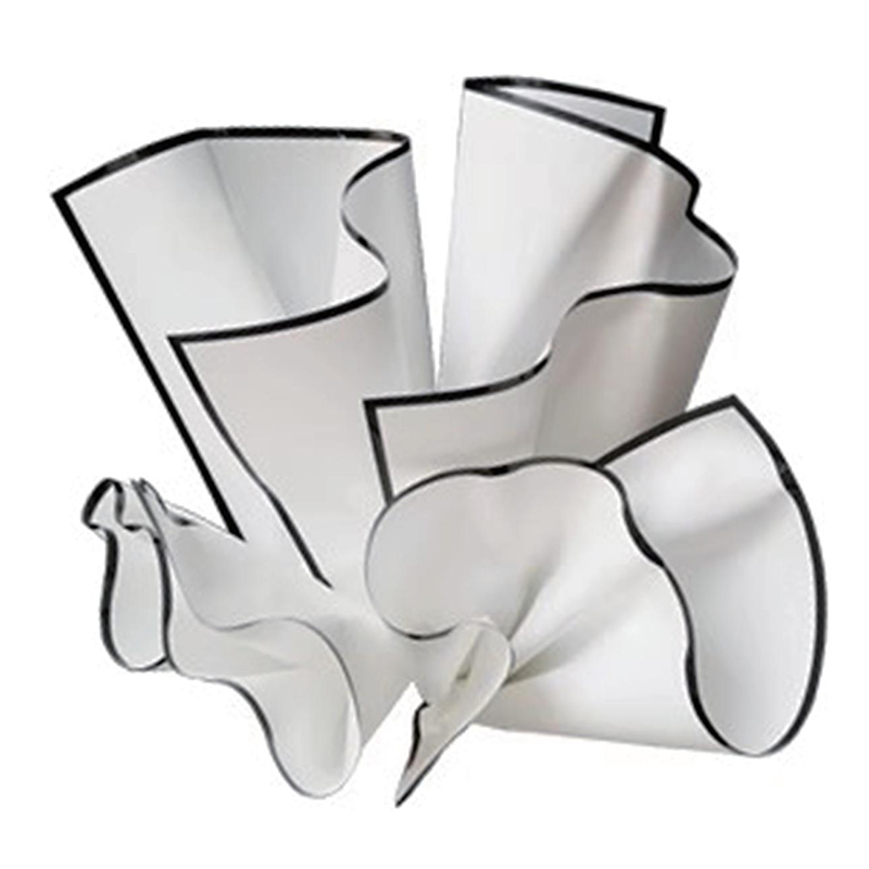 MYHC-69 Filme nobre preto e branco (BOPP) Papel de embrulho de flores à prova d'água