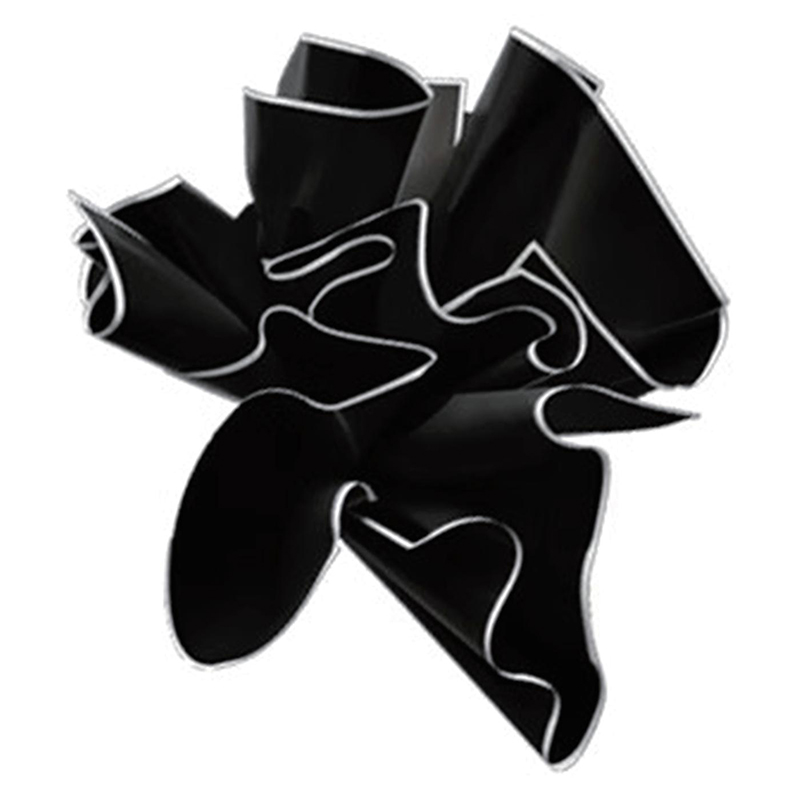 MYHC-69 Filme nobre preto e branco (BOPP) Papel de embrulho de flores à prova d'água