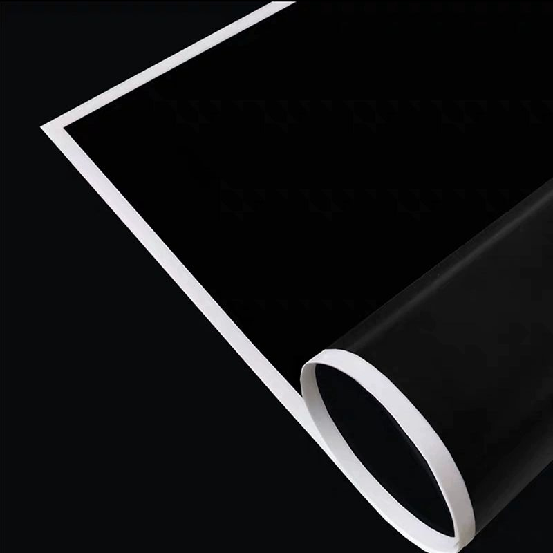 MYHC-69 Filme nobre preto e branco (BOPP) Papel de embrulho de flores à prova d'água