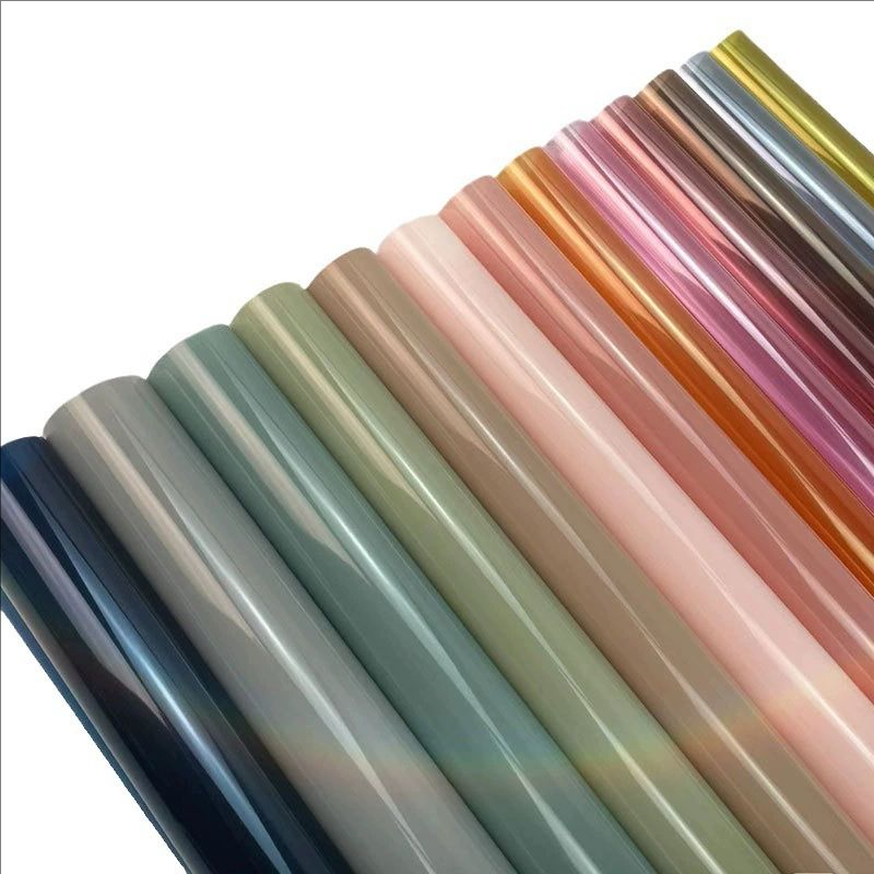 MYHC-74 Jelly Film OPP4.7 Papel de embrulho transparente de seda para flores