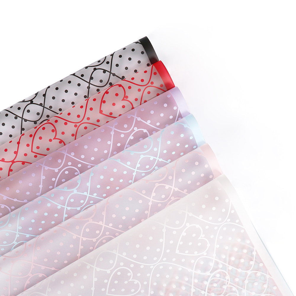Papel de embrulho de flores com textura suave