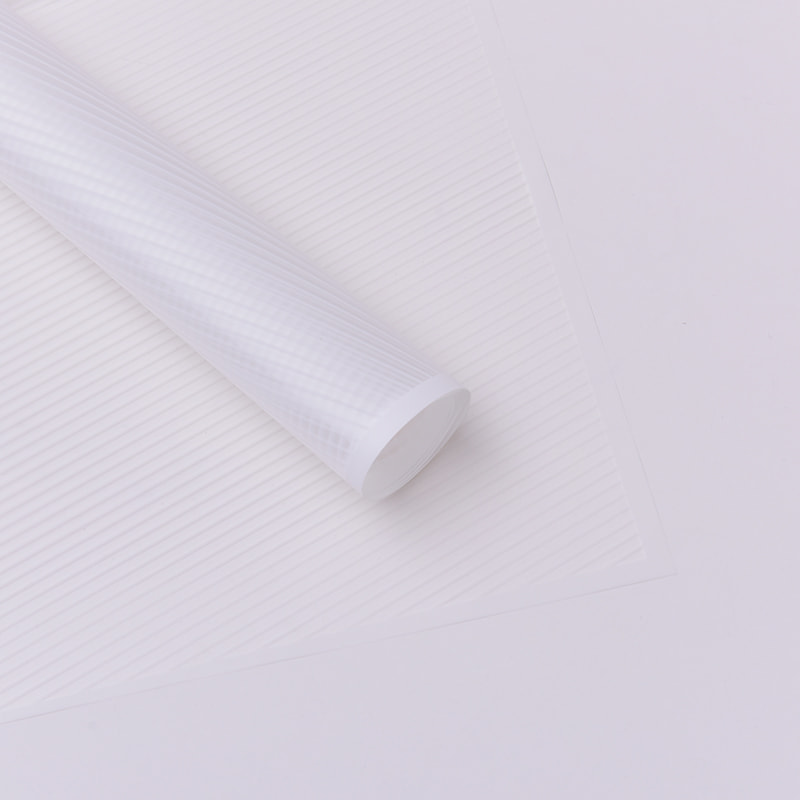 Papel de embrulho de flores listrado