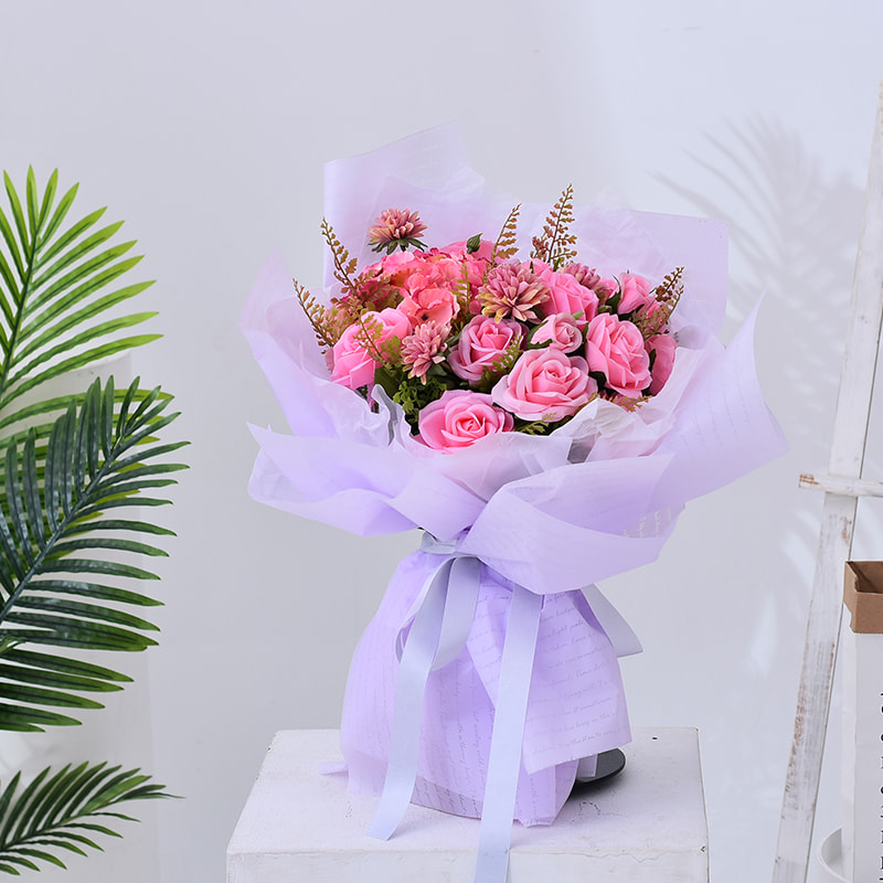 Filme de embalagem de flores espessado 100% à prova d'água