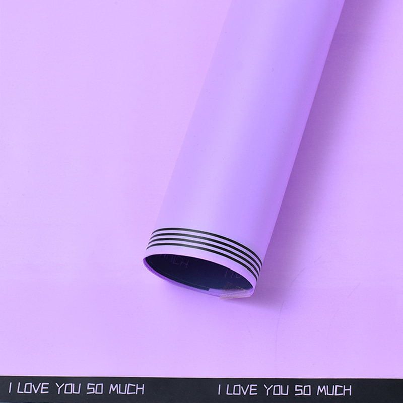 Papel de envolvimento impermeável plástico da flor da laminação de Matt em relevo