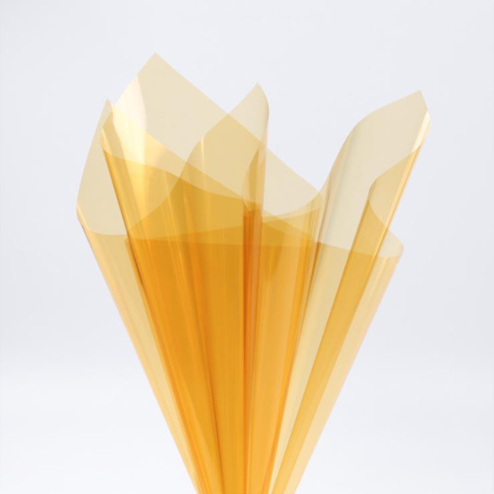 Papel de embrulho de flores de cristal transparente à prova d'água