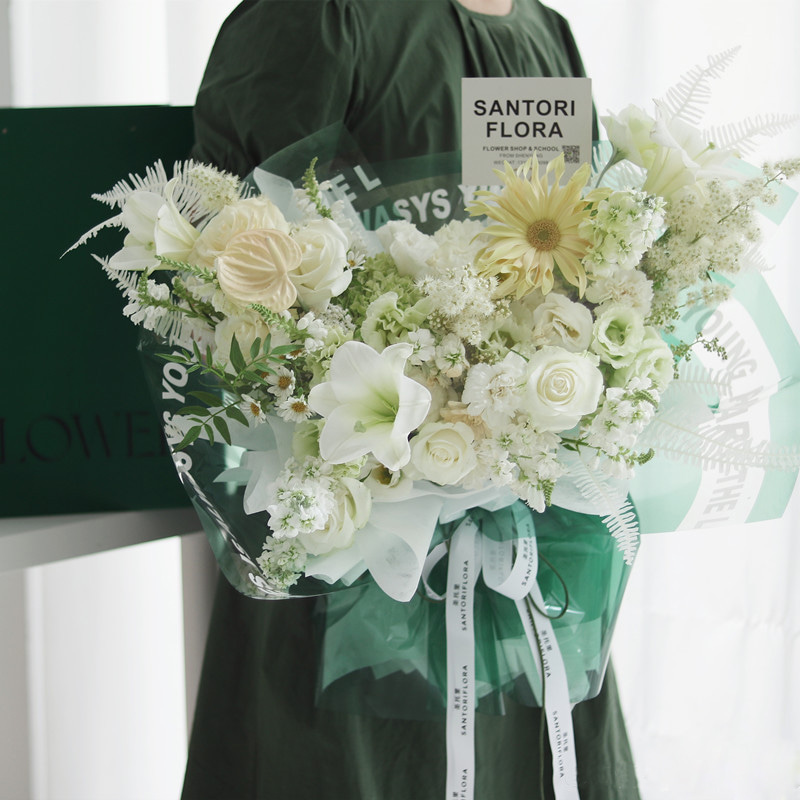 celofane para embalagem de flores de 58 * 58 cm