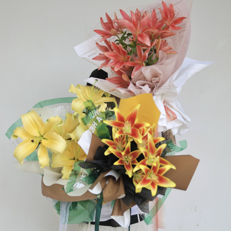 celofane para embalagem de flores de 58 * 58 cm