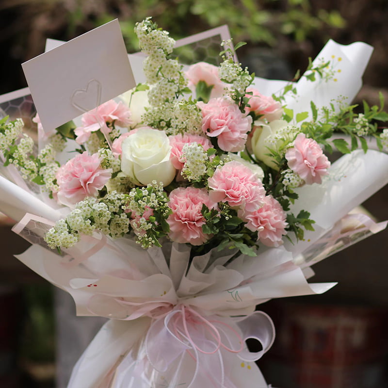 Papel/filme de plástico para embrulho de flores com acabamento fosco