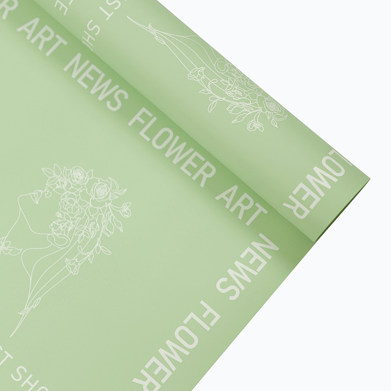 Papel de embrulho Mattis com padrões artísticos