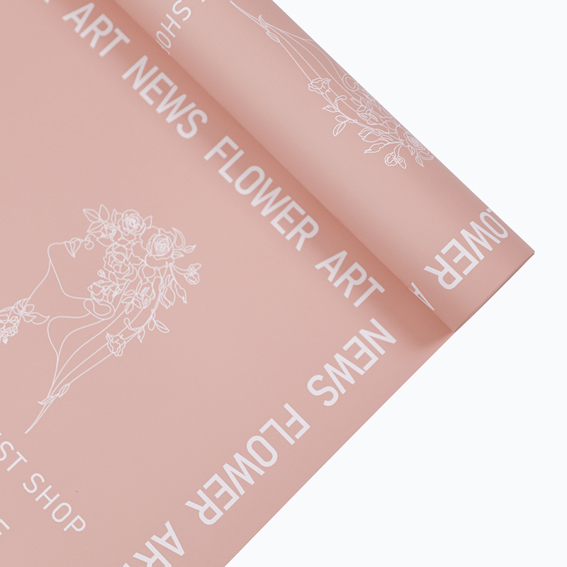 Papel de embrulho Mattis com padrões artísticos