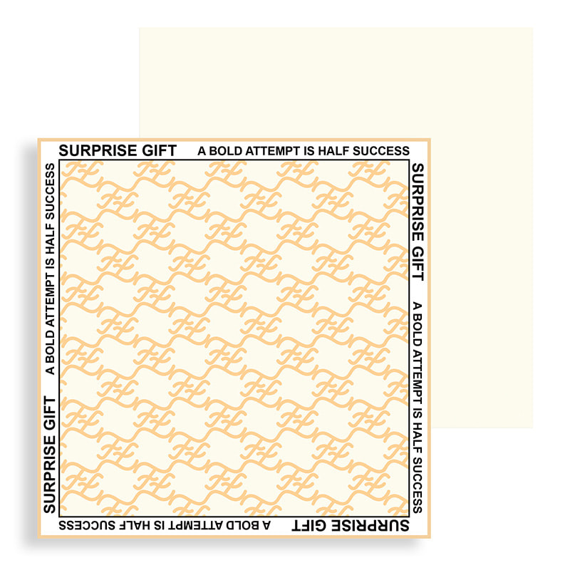 Papel de embrulho de flores da marca Hera em uma variedade de cores