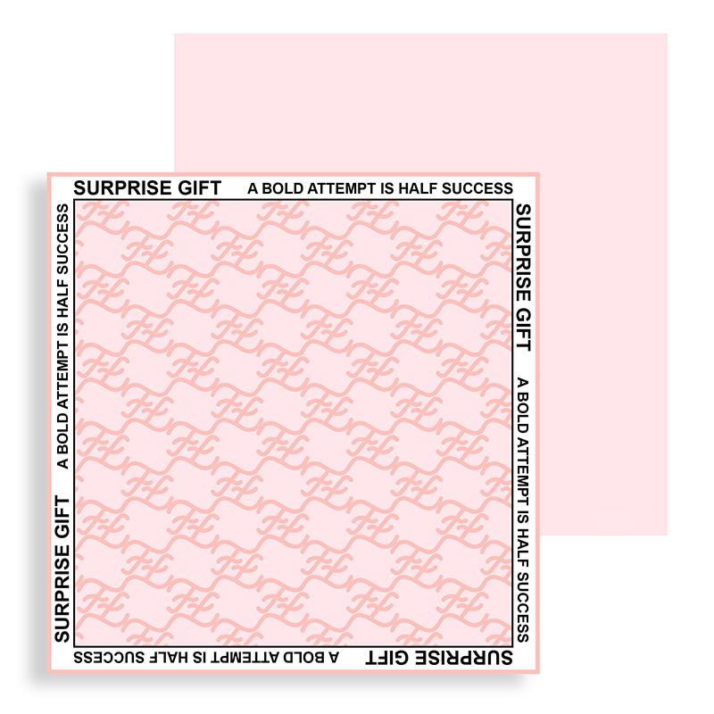 Papel de embrulho de flores da marca Hera em uma variedade de cores