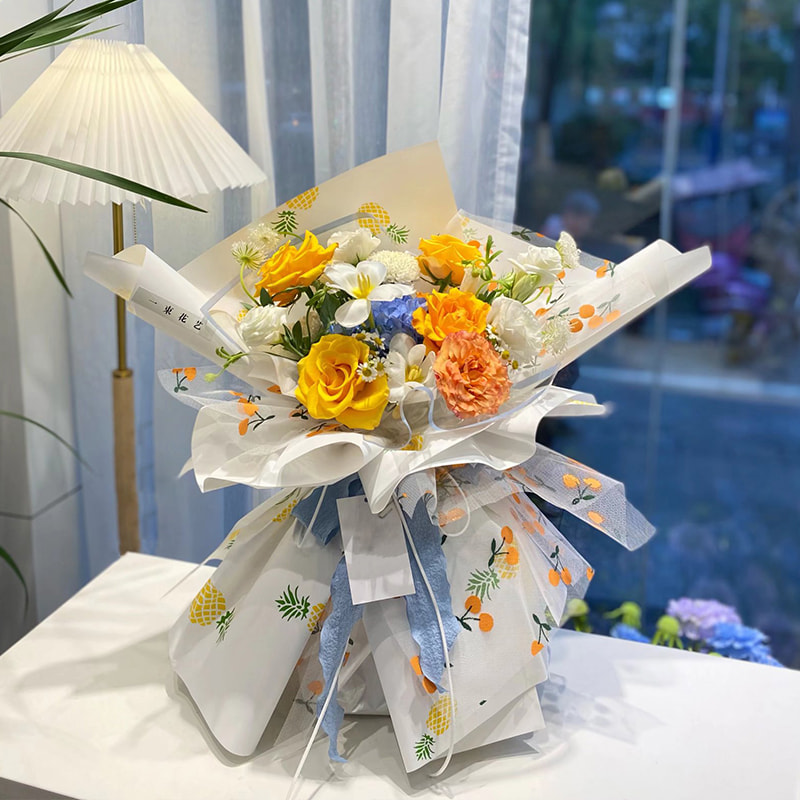 Filme de embalagem de buquê de flores de plástico antiembaçante e à prova de umidade