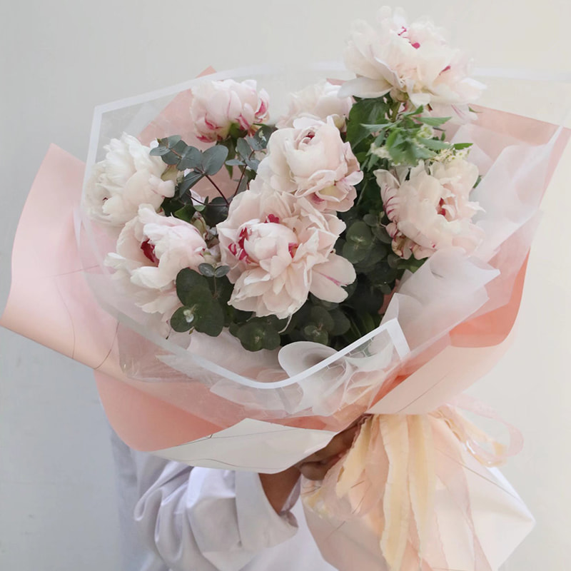 Papel de flor de plástico opaco espessado