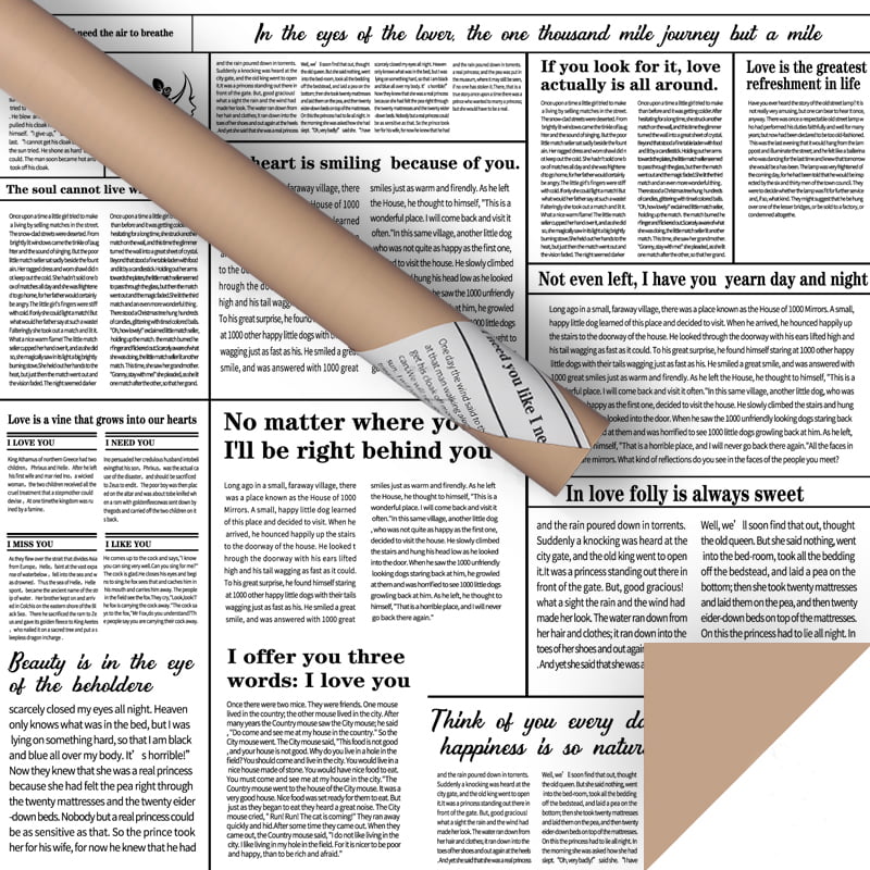 Papel de embrulho de flores de jornal inglês