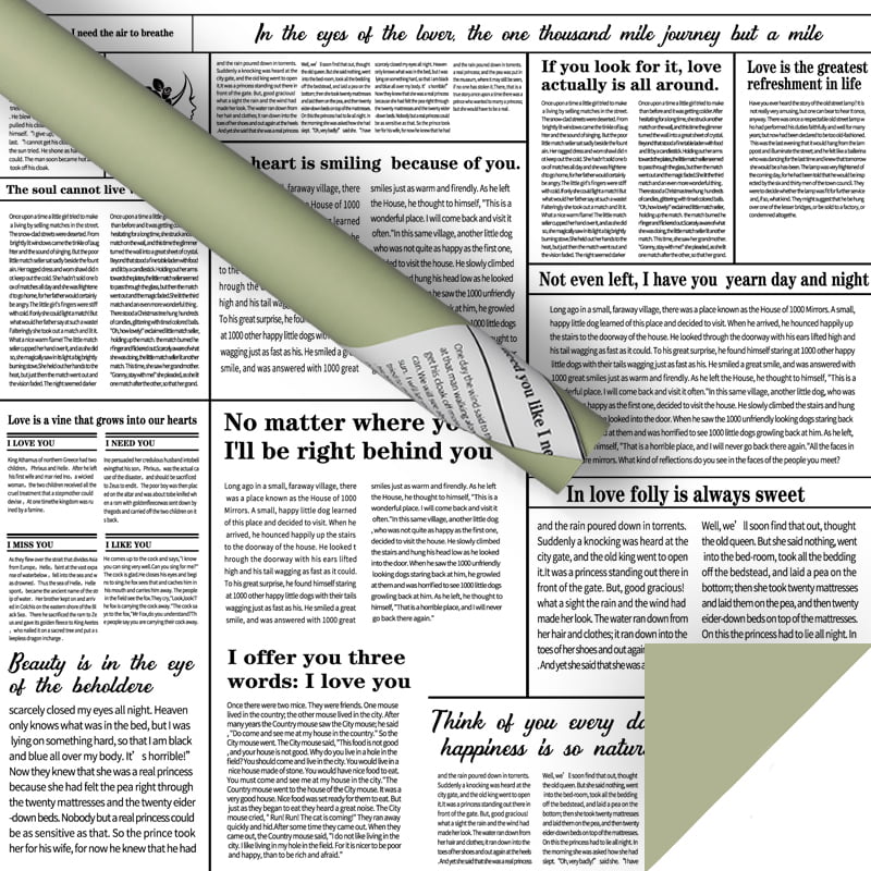 Papel de embrulho de flores de jornal inglês