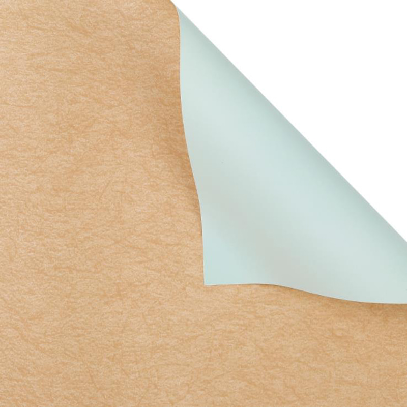 Papel de embrulho de buquê de cor sólida coreano