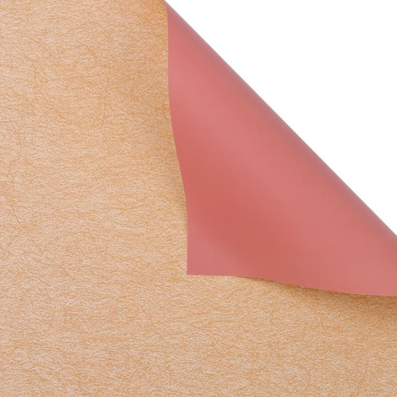Papel de embrulho de buquê de cor sólida coreano