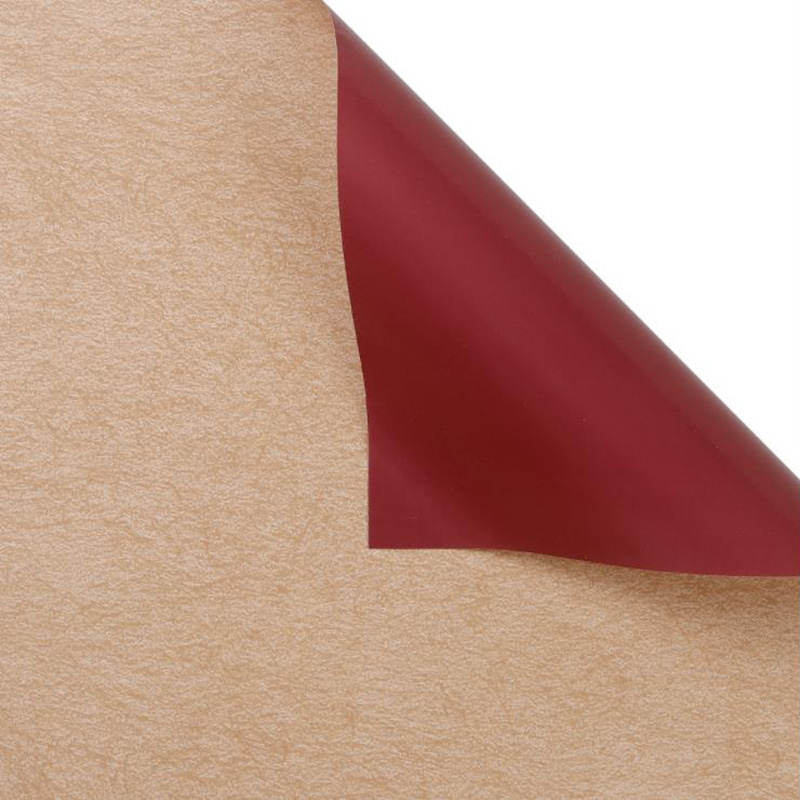 Papel de embrulho de buquê de cor sólida coreano