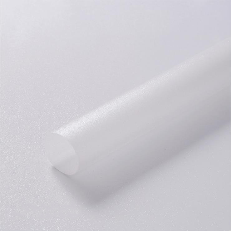 Papel de embrulho de buquê de filme gradiente de névoa de gelo